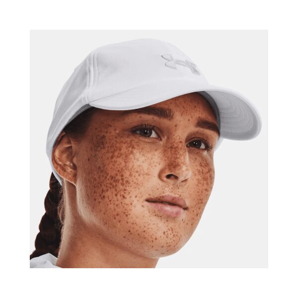 Womens UA Blitzing Adjustable Cap White