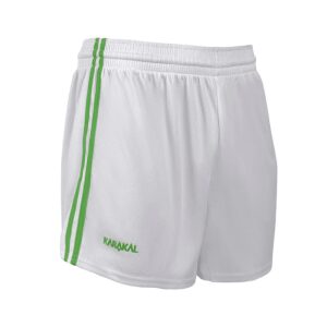 Elite GAA Shorts White/Green