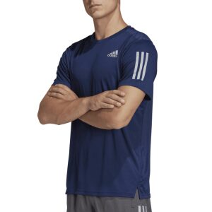 Mens Own The Run T-Shirt Navy