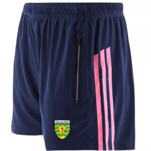 Girls Donegal GAA Dolmen Pink/Navy Shorts