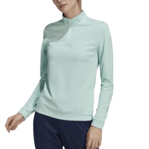 Womens Entrada 22 Training Quarter Zip Green