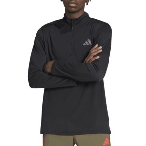 Mens Train Essentials Quarter Zip Black