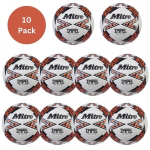 10 Pack Junior Lite Impel 290g Football U6-U8