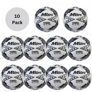 10 Pack Junior Lite Impel 370g Football U12-U14