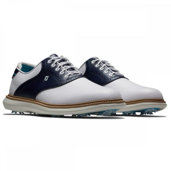 Mens Traditions Golf Shoes White