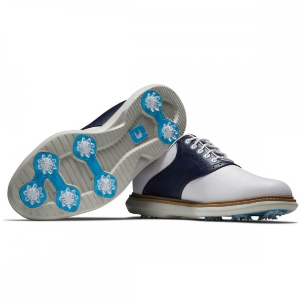 Mens Traditions Golf Shoes White