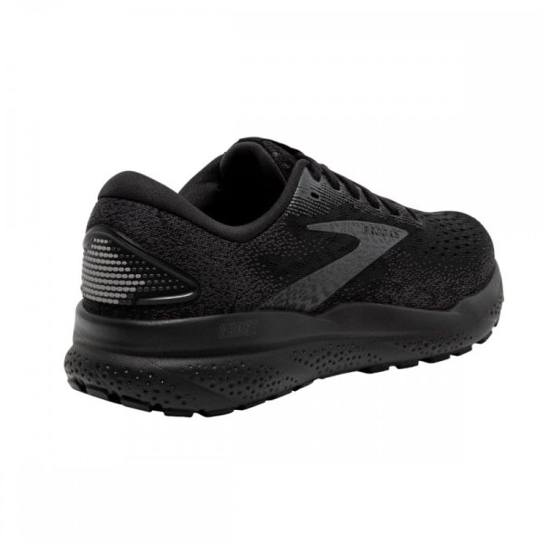 Mens Ghost 16 Running Shoes Black (Wide Fit EE)