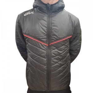 Padded Club Jacket Black/Red