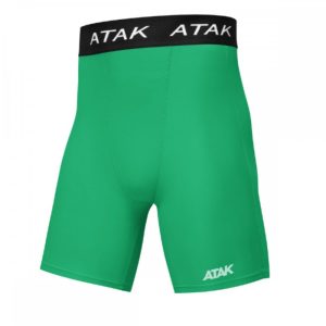 Kids Compression Shorts Green