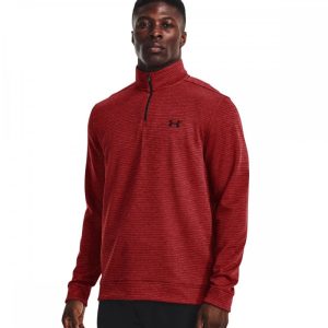 Mens UA Storm SweaterFleece Red