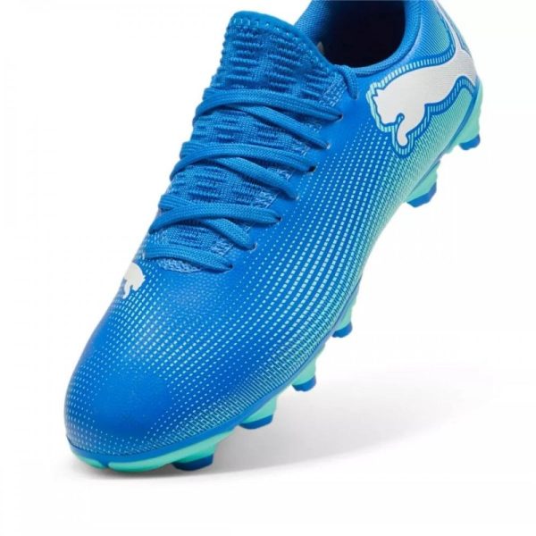 Kids Future 7 Play FG Football Boots Blue