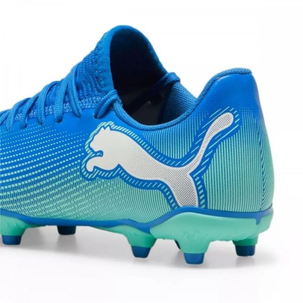 Kids Future 7 Play FG Football Boots Blue