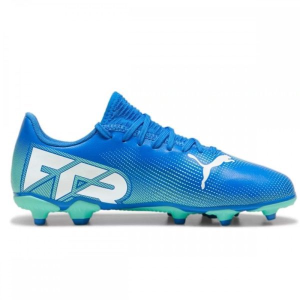 Kids Future 7 Play FG Football Boots Blue