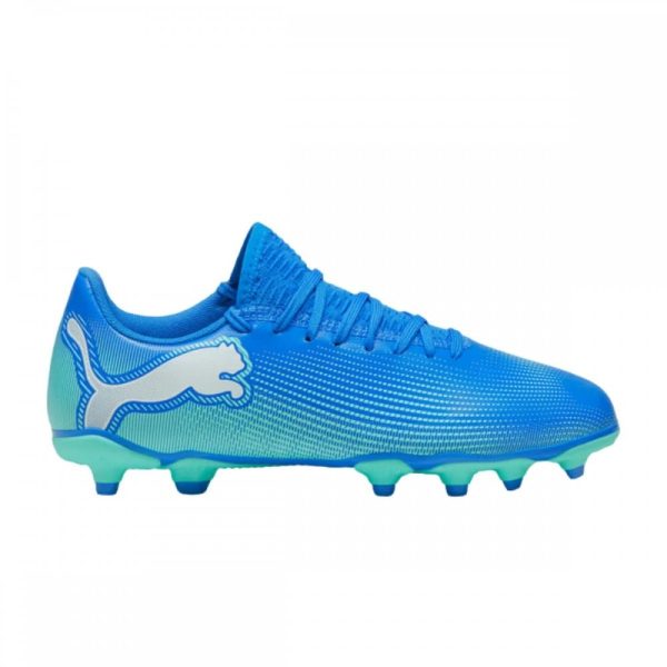 Kids Future 7 Play FG Football Boots Blue
