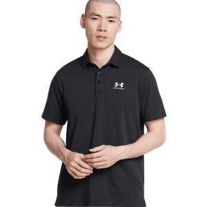Mens UA Icon Polo Black