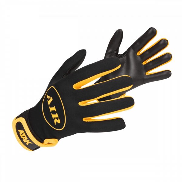 Kids Air Gaelic Gloves Black/Amber