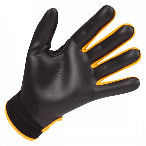 Kids Air Gaelic Gloves Black/Amber
