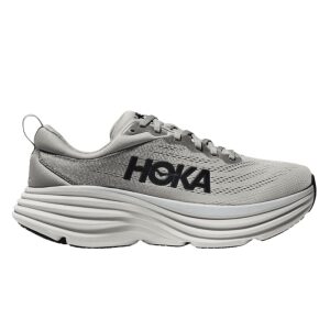 Mens Bondi 8 (Wide) Running Shoes Grey