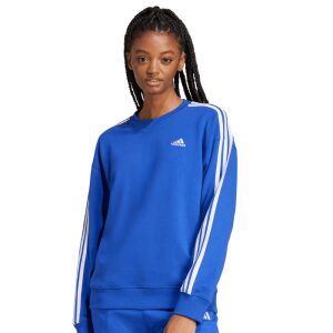Womens Essentials 3-Stripes Sweatshirt Blue