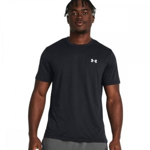 Men's UA Launch Short Sleeve Black