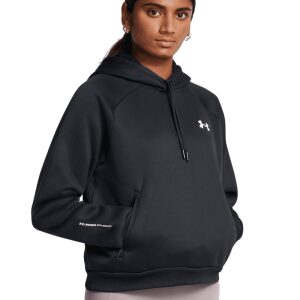 Women's Armour Fleece Pro Hoodie Black