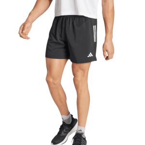 Mens Own The Run Shorts Black