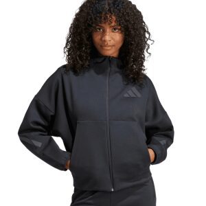 Womens Z.N.E. Full-Zip Hoodie Black
