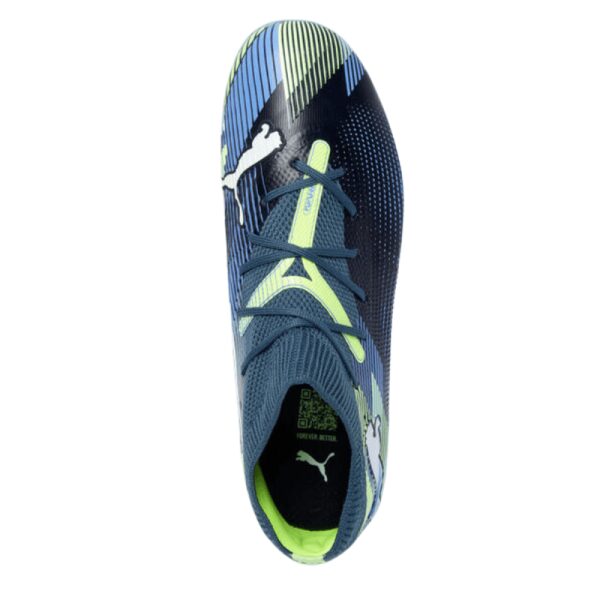 Kids Future 7 FG Football Boots Navy