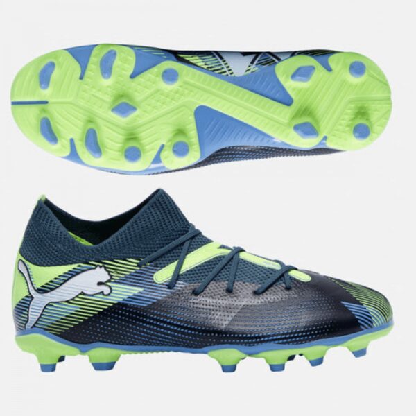 Kids Future 7 FG Football Boots Navy