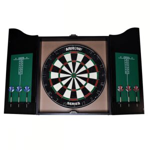 Bristle Dartboard Cabinet Set with Darts