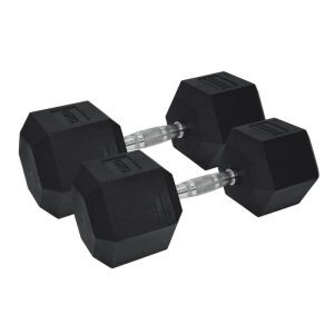 PRO Hex Dumbbells 15kg