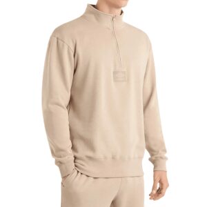 Mens Relaxed Quarter Zip Fleece