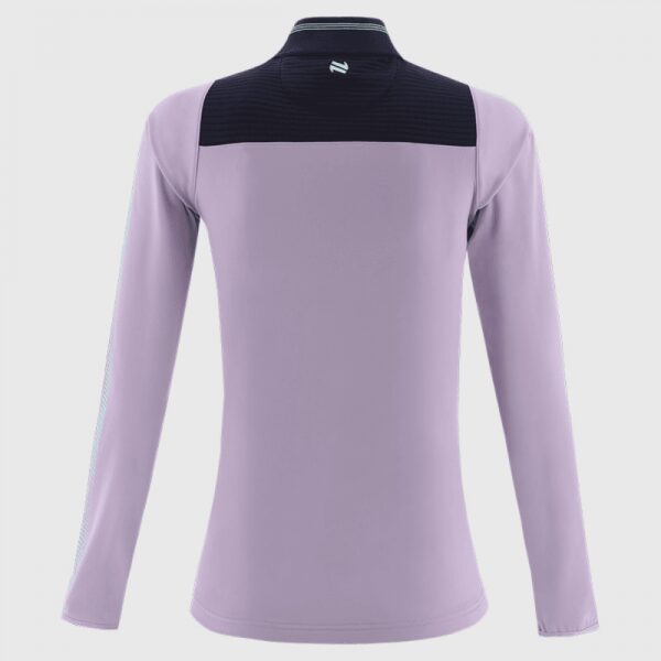 Womens Donegal GAA Dynamo Brushed Half Zip Top Purple