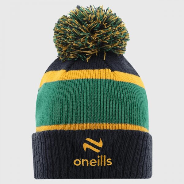 Adults Donegal GAA Dynamo Green/Black Bobble Hat