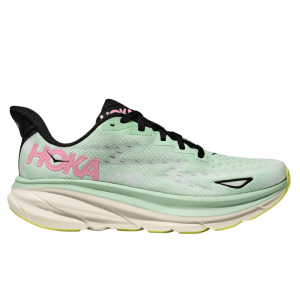 Womens Clifton 9 Running Shoes Green