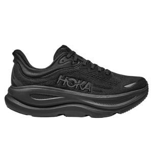 Mens Bondi 9 Running Shoes Black Wide Fit (2E)