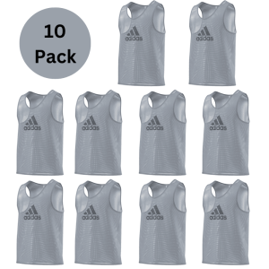 Training Bibs Grey 10 Pack