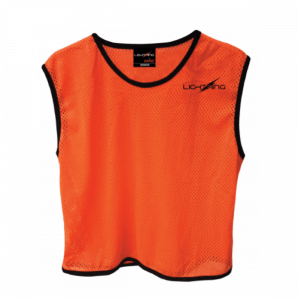Mesh Training Bibs Orange 10 Pack