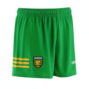 Kids Donegal GAA 2025 Mourne Green Home Shorts