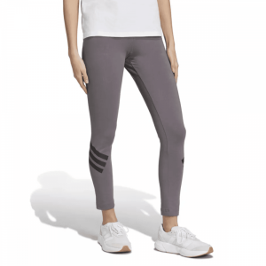 Womens Future Icons 3 Stripe Leggings Grey