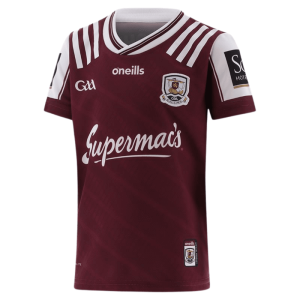 Kids GAA Galway 2025 Burgundy Home Jersey