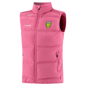 Girls Donegal GAA Nepal Pink Padded Gilet