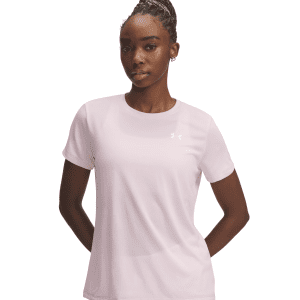 Womens UA Tech Short Sleeve T-Shirt Pink