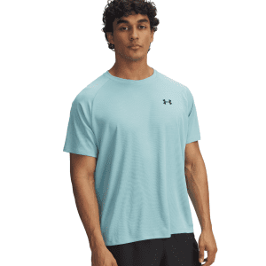 Mens UA Tech Textured Short Sleeve T-Shirt