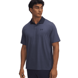 Mens UA Matchplay Printed Polo Shirt