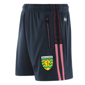 Girls Donegal GAA Nepal Pink/Navy Training Shorts