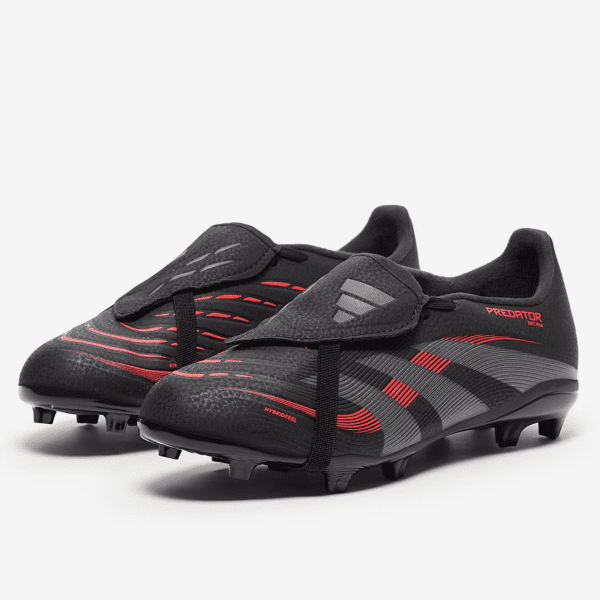 Kids Predator League Fold-over Tongue FG Football Boots