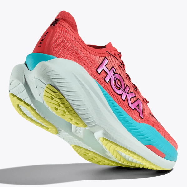 Mens Mach X 2 Running Shoes Red