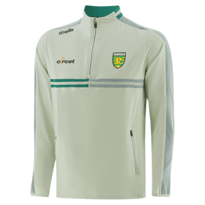 Mens Donegal GAA Nepal Light Green Brushed Half Zip Top