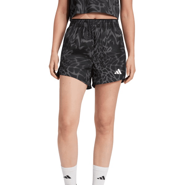 Womens Train Essentials All Over Print Workout Shorts